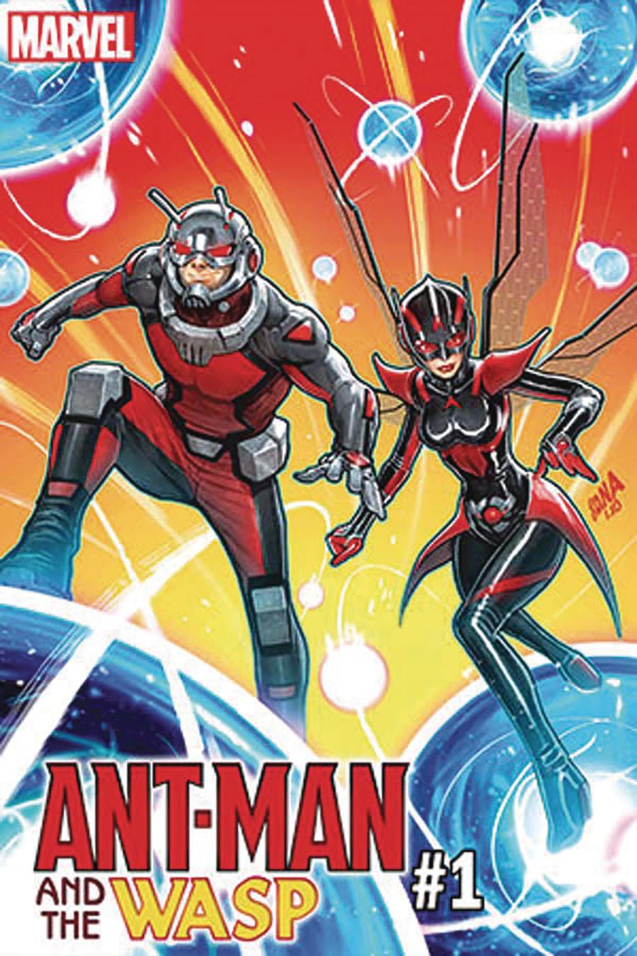 Ant-Man And The Wasp #1 Cover F DF Signed By Mark Waid