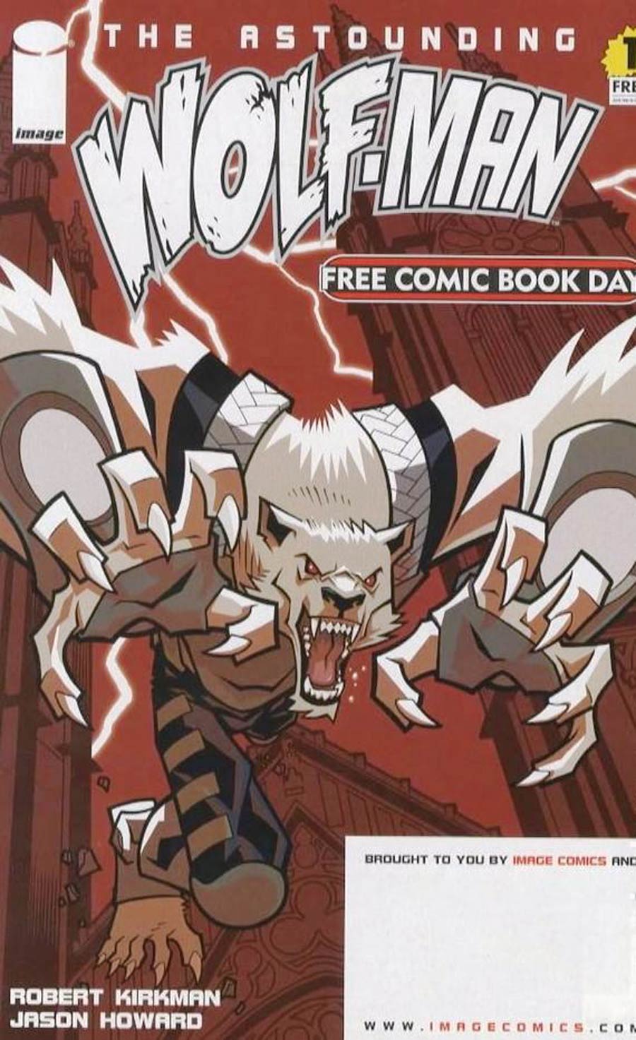 Astounding Wolf-Man FCBD 2007 #1 