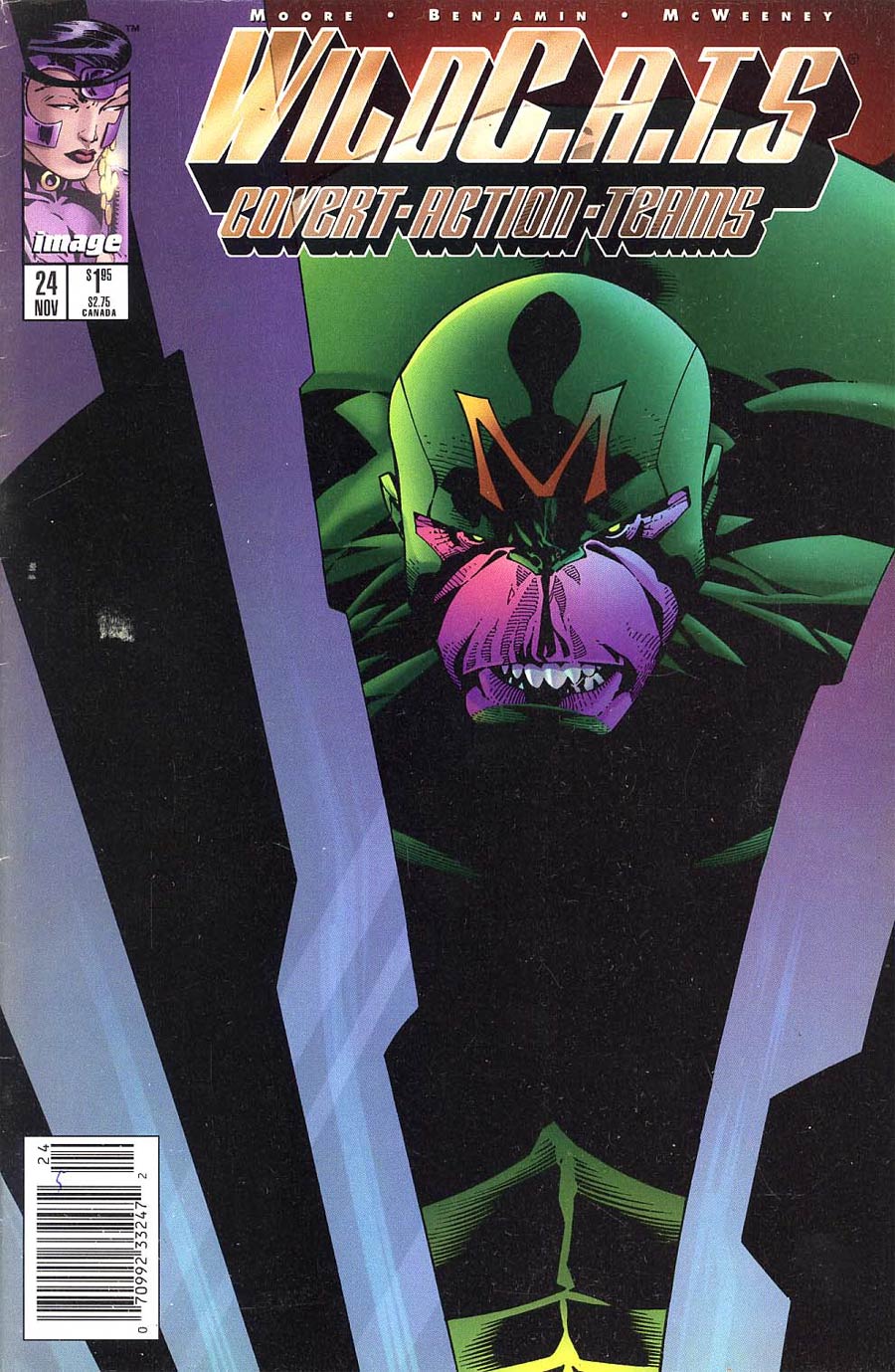 WildCATs Covert Action Teams #24 Cover B Newsstand Edition