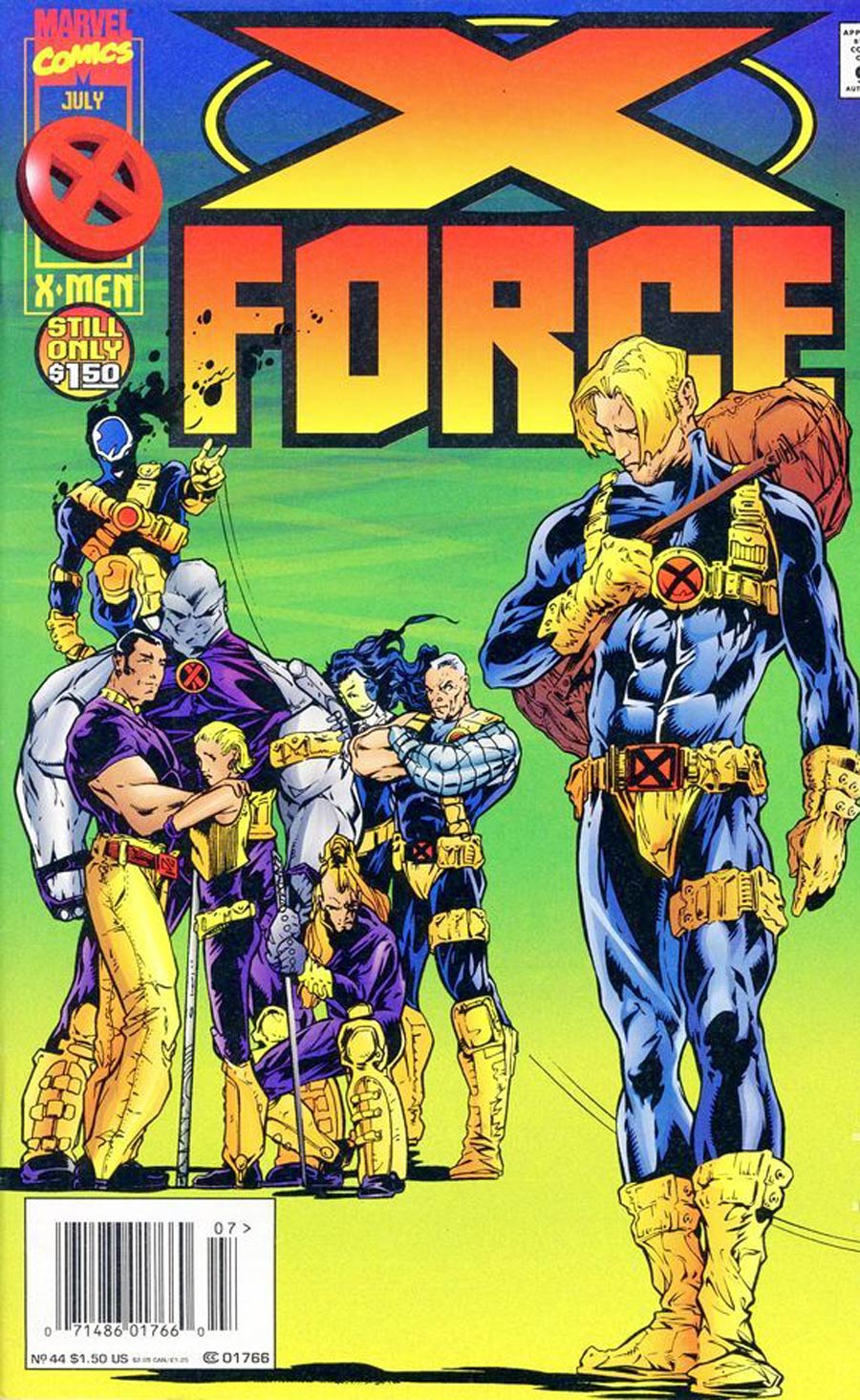 X-Force #44 Newsstand Edition