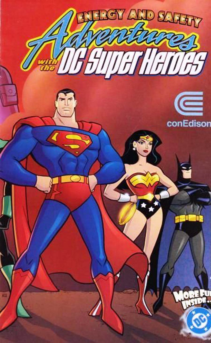Adventures with the DC Super Heroes Con Edison Giveaway 2004