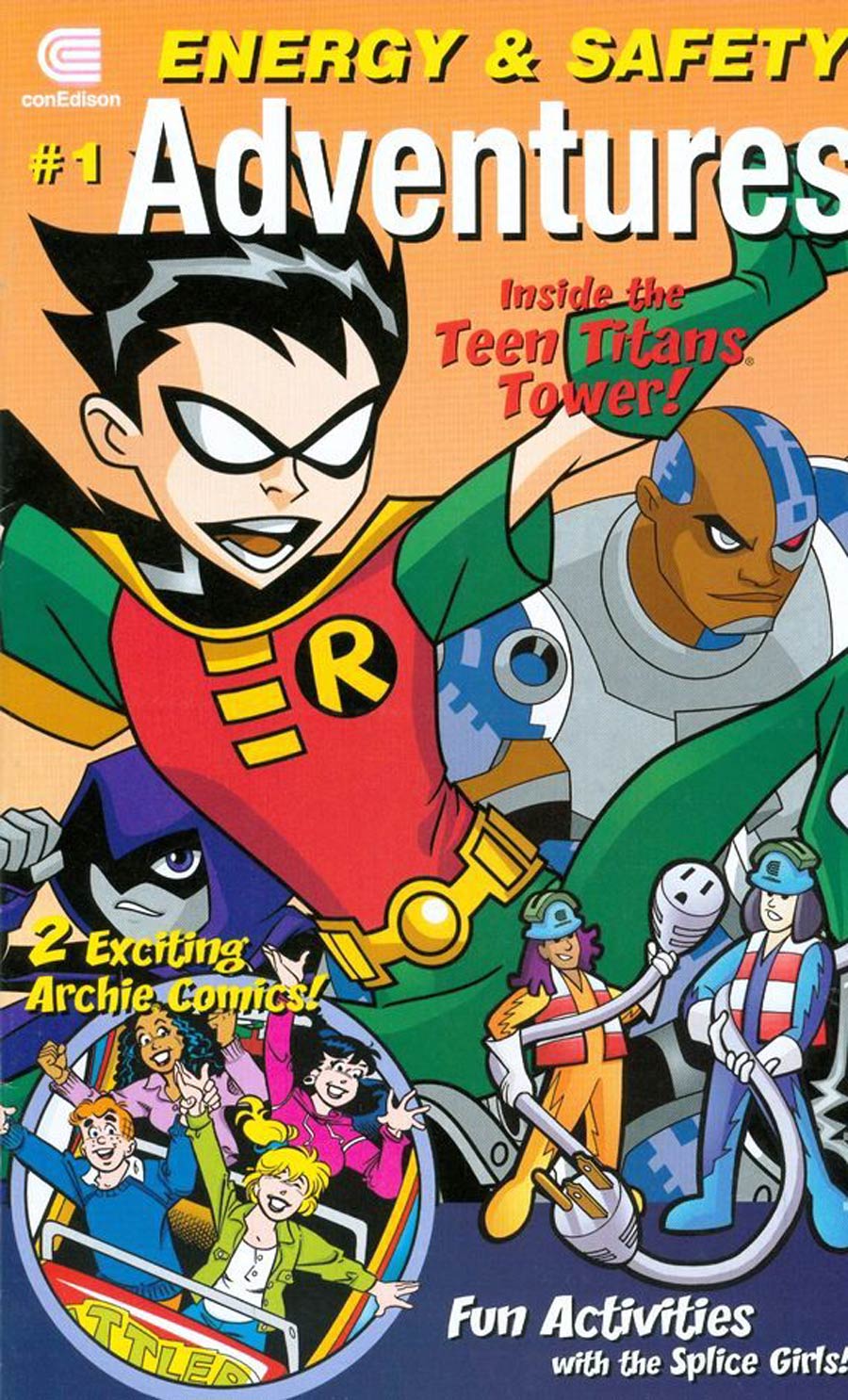 DC Comics Energy and Safety Adventures Con Edison Giveaway 2005