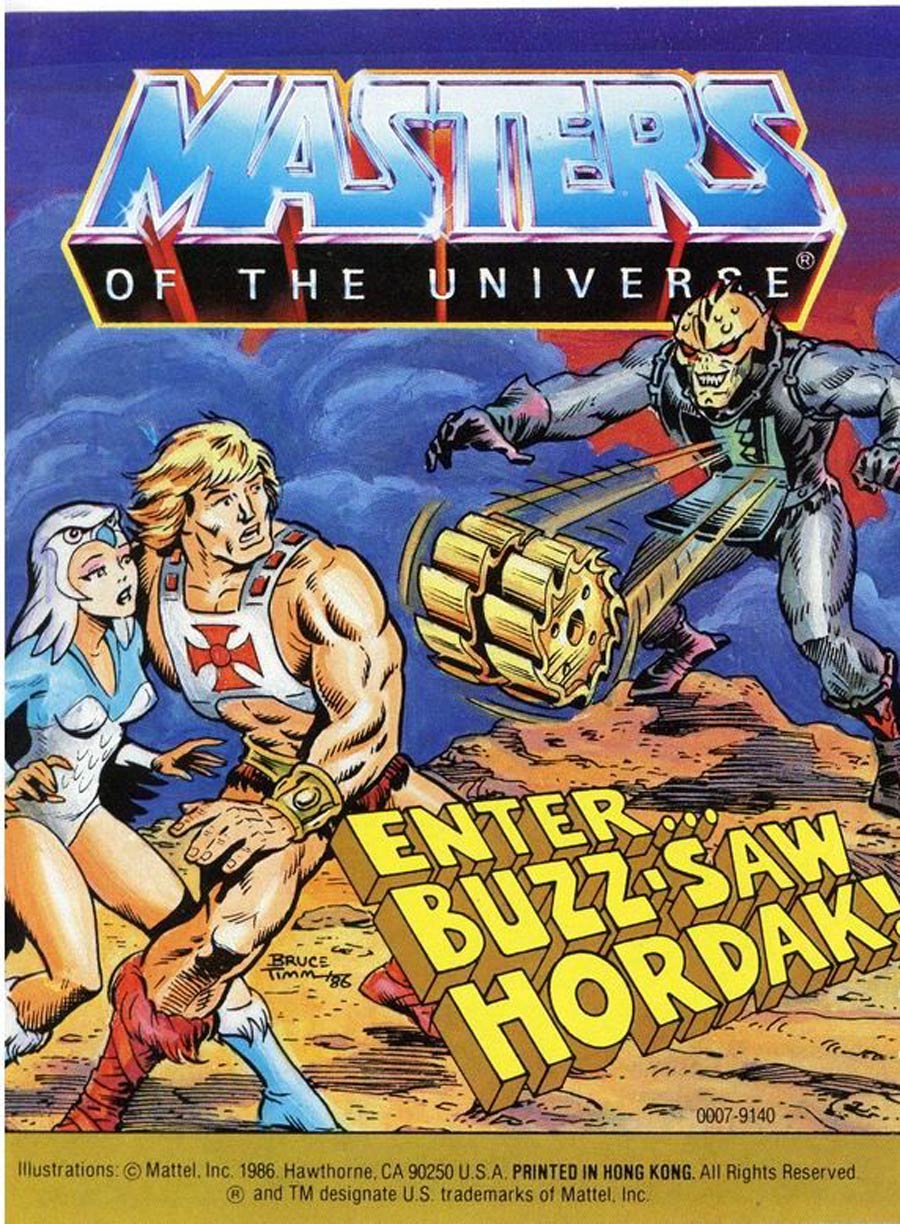 Masters Of The Universe Mini Comic #46 Enter Buzz-Saw Hordak