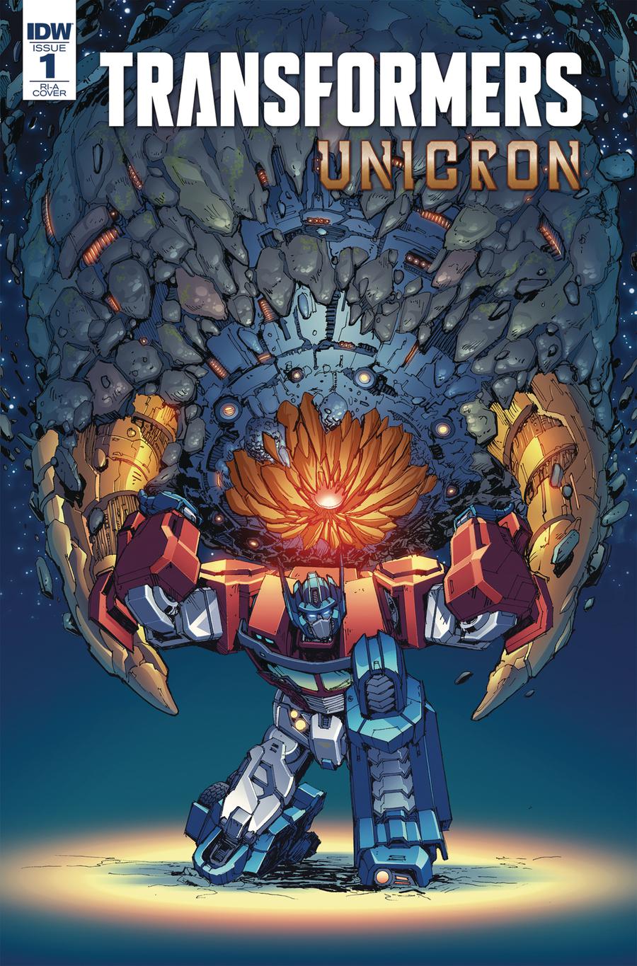 Transformers Unicron #1 Cover C Incentive Andrew Griffith Variant Cover