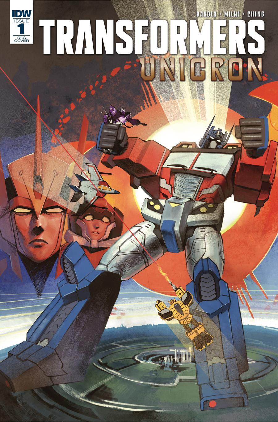 Transformers Unicron #1 Cover E Incentive Sara Pitre-Durocher Variant Cover