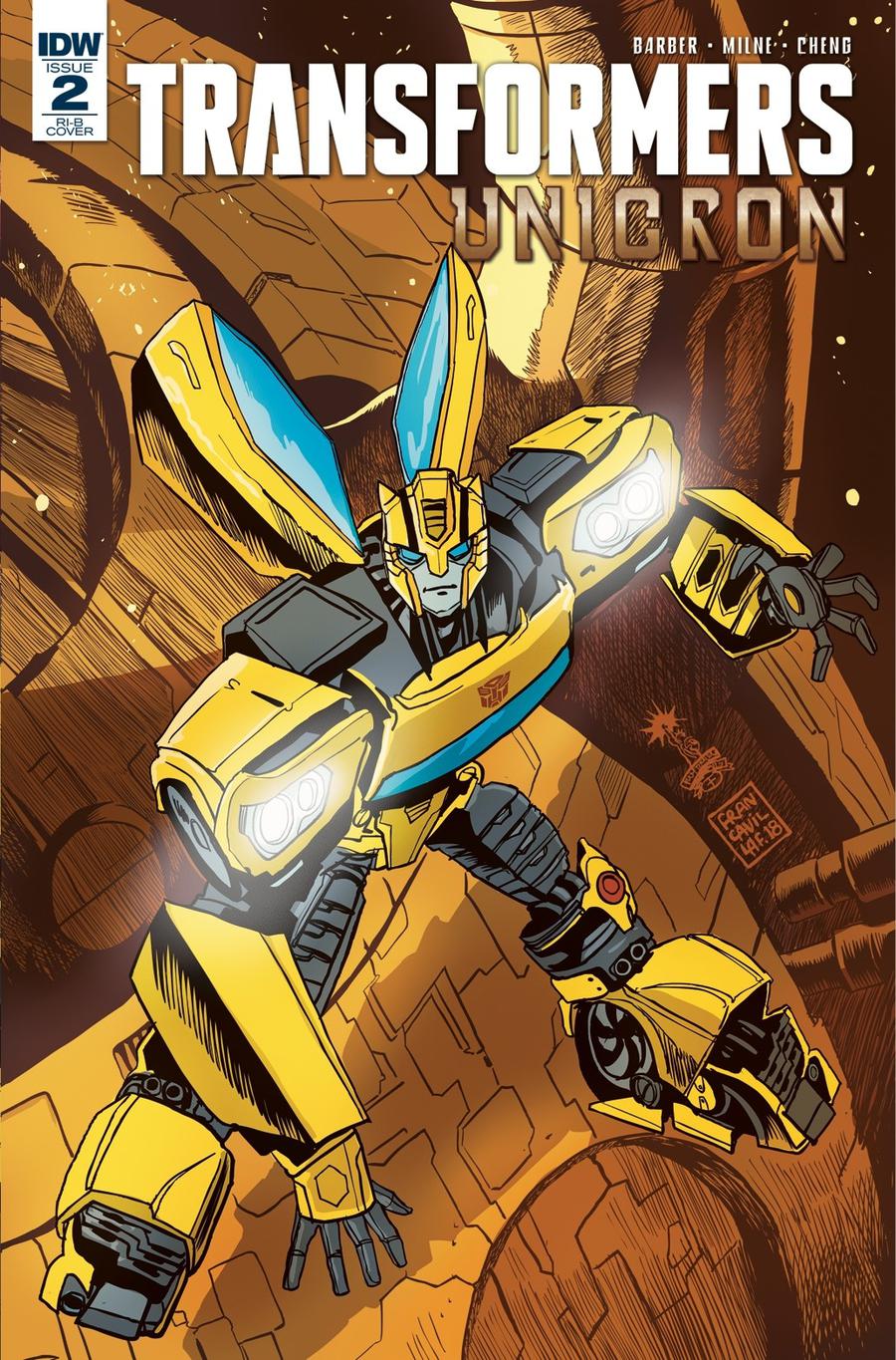 Transformers Unicron #2 Cover D Incentive Francesco Francavilla Variant Cover