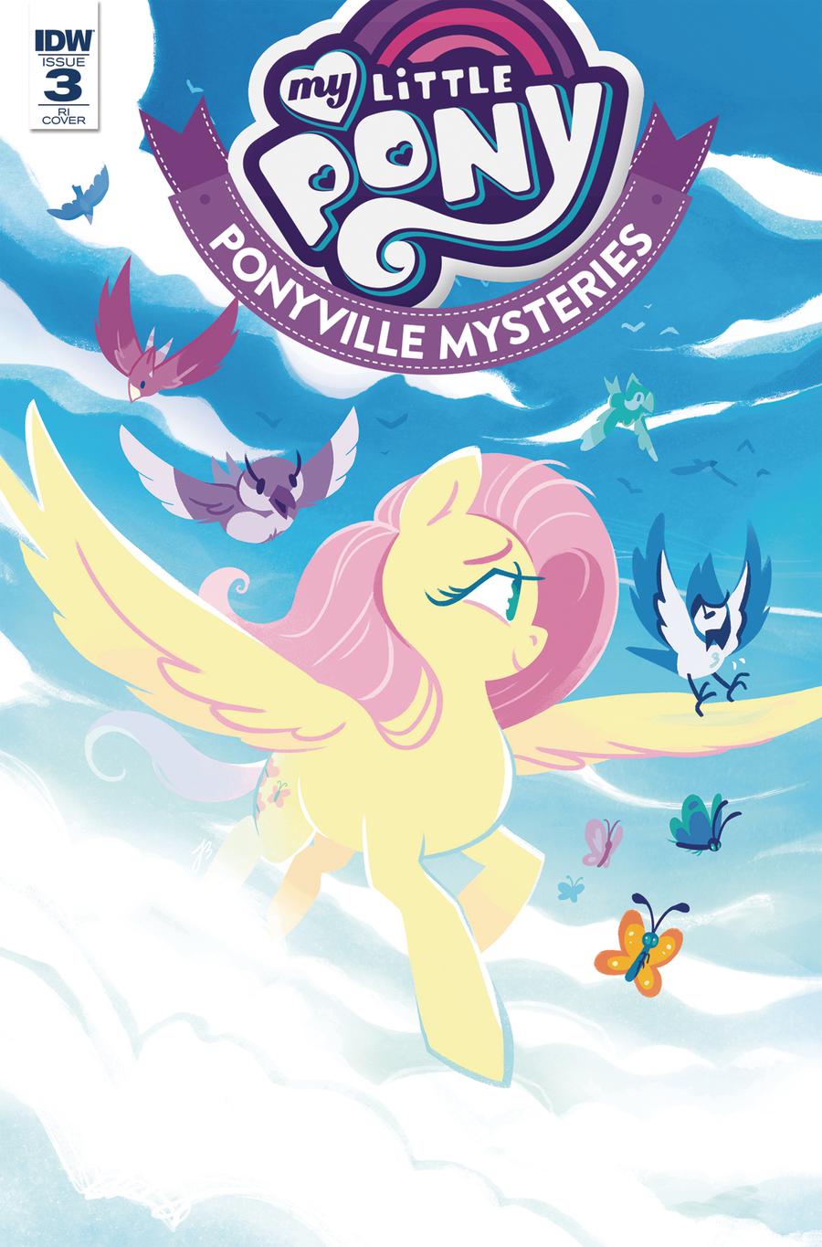 My Little Pony Ponyville Mysteries #3 Cover C Incentive Justyna Babinska Cover
