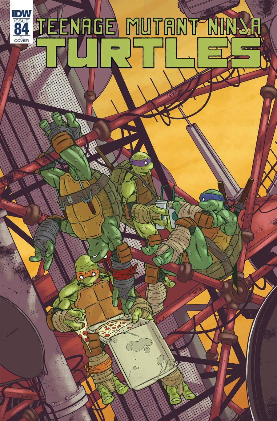 Teenage Mutant Ninja Turtles Vol 5 #84 Cover C Incentive Michele Pasta Variant Cover