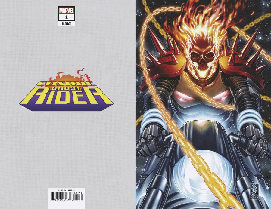 Cosmic Ghost Rider #1 Cover E Incentive Mark Brooks Virgin Cover