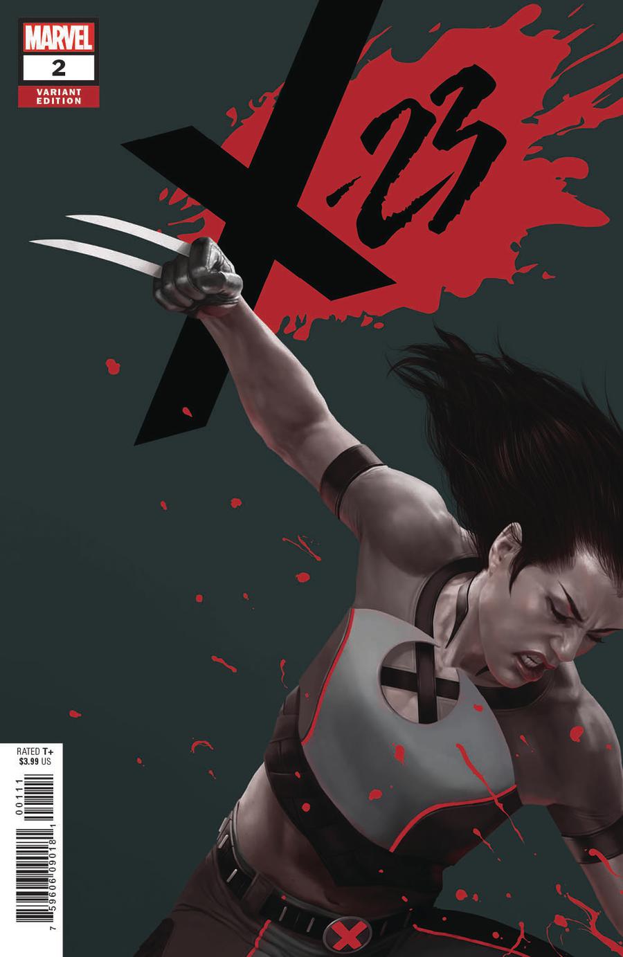 X-23 Vol 3 #2 Cover B Incentive Rahzzah Variant Cover