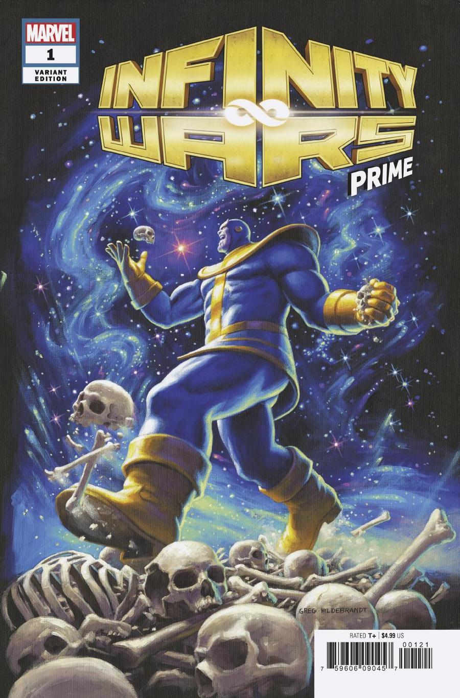 Infinity Wars Prime #1 Cover D Incentive Greg Hildebrandt Variant Cover