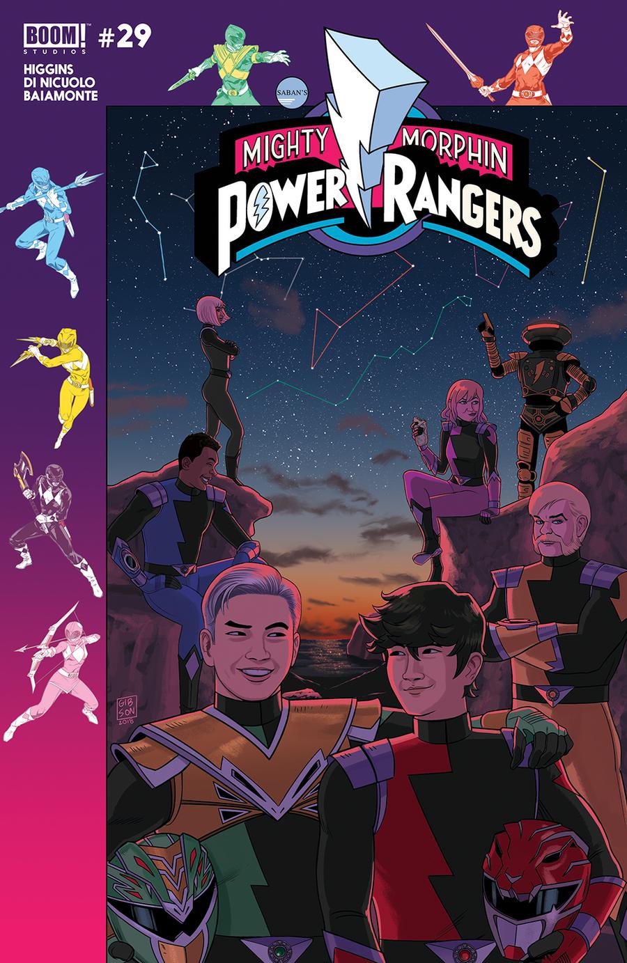 Mighty Morphin Power Rangers (BOOM Studios) #29 Cover C Incentive Carlos Villa Virgin Variant Cover (Shattered Grid Part 5)
