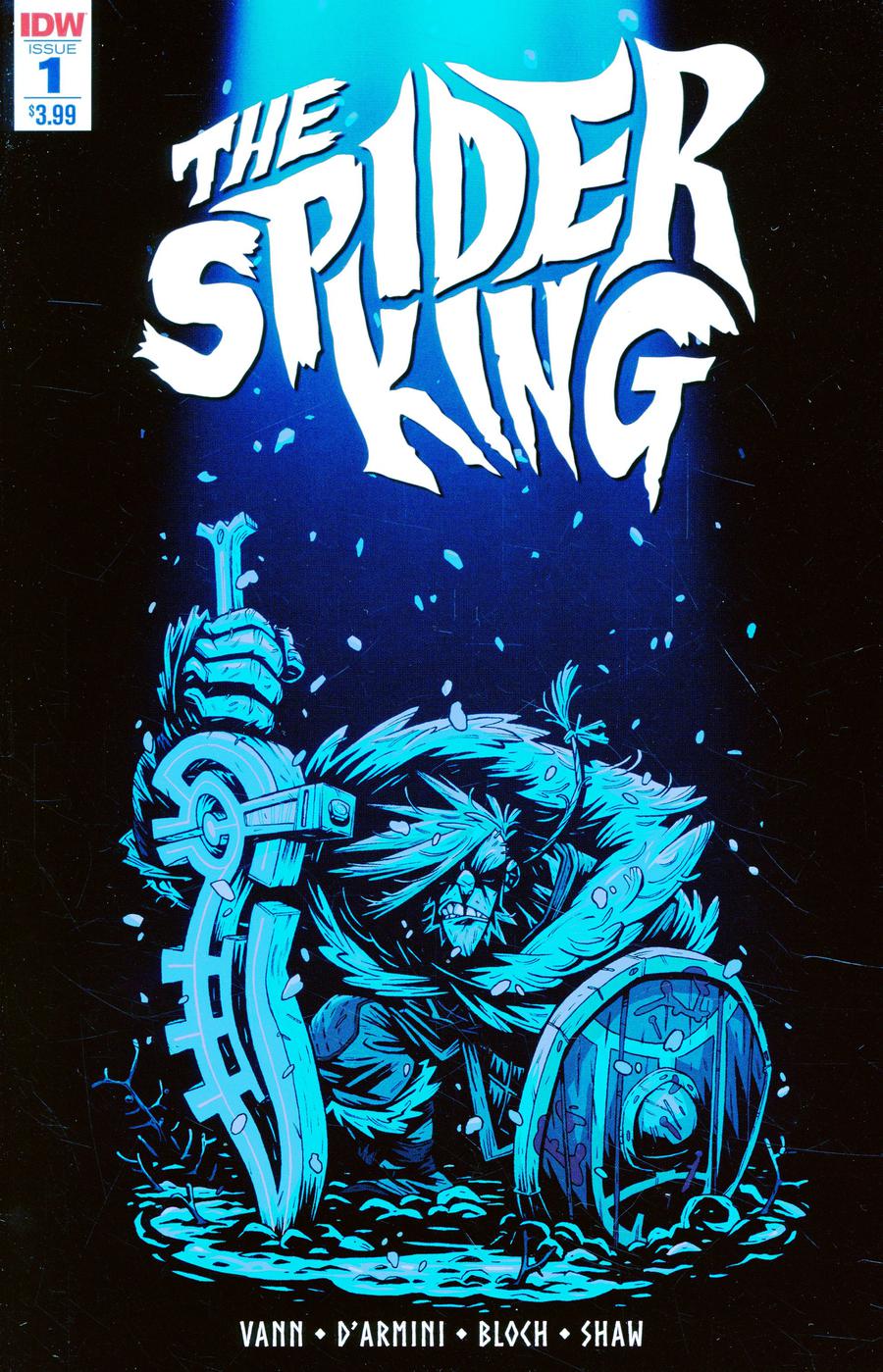 Spider King #1 Cover E 2nd Ptg Variant Simone DArmini Cover