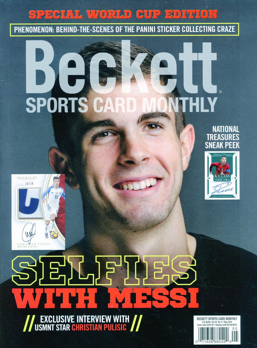 Beckett Sports Card Monthly #398 Vol 35 #5 May 2018