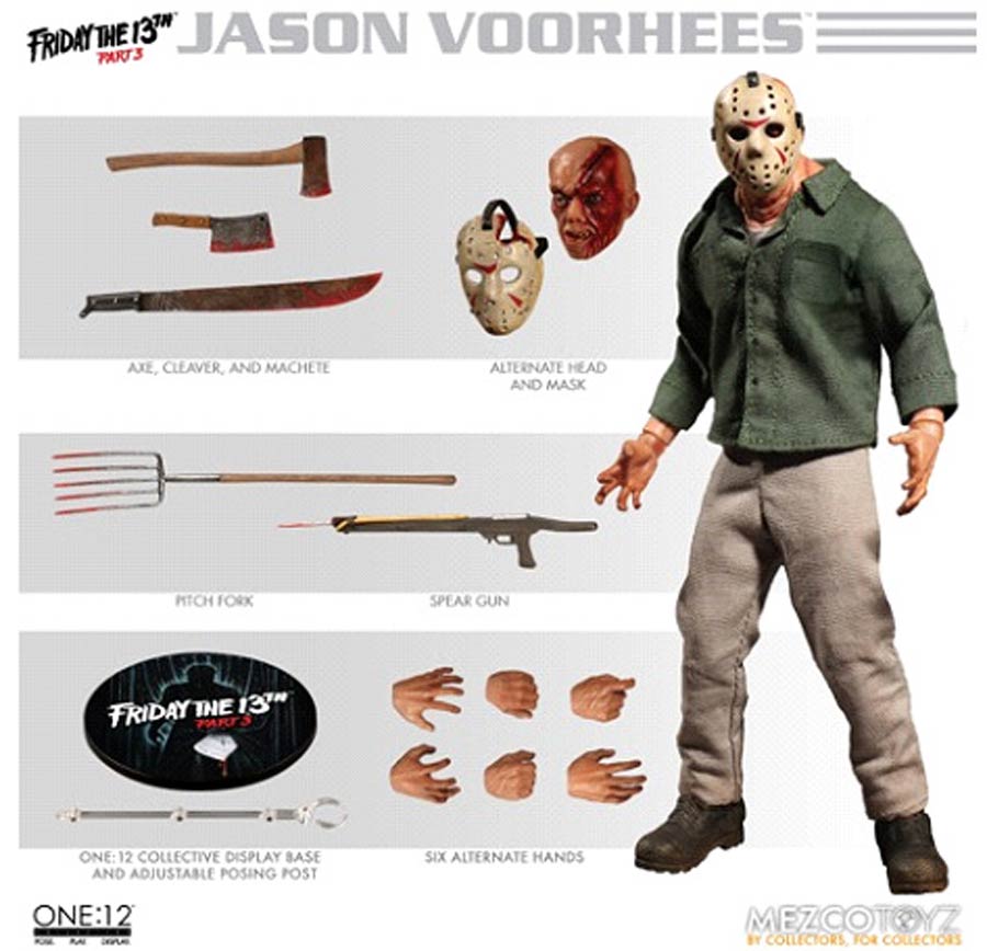 One-12 Collective Friday The 13th Part 3 Jason Voorhees Action Figure