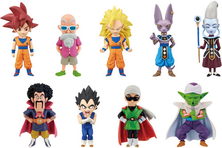 Dragon Ball Z World Collectible Figure Series 1 Blind Box Assortment Display of 12 pcs