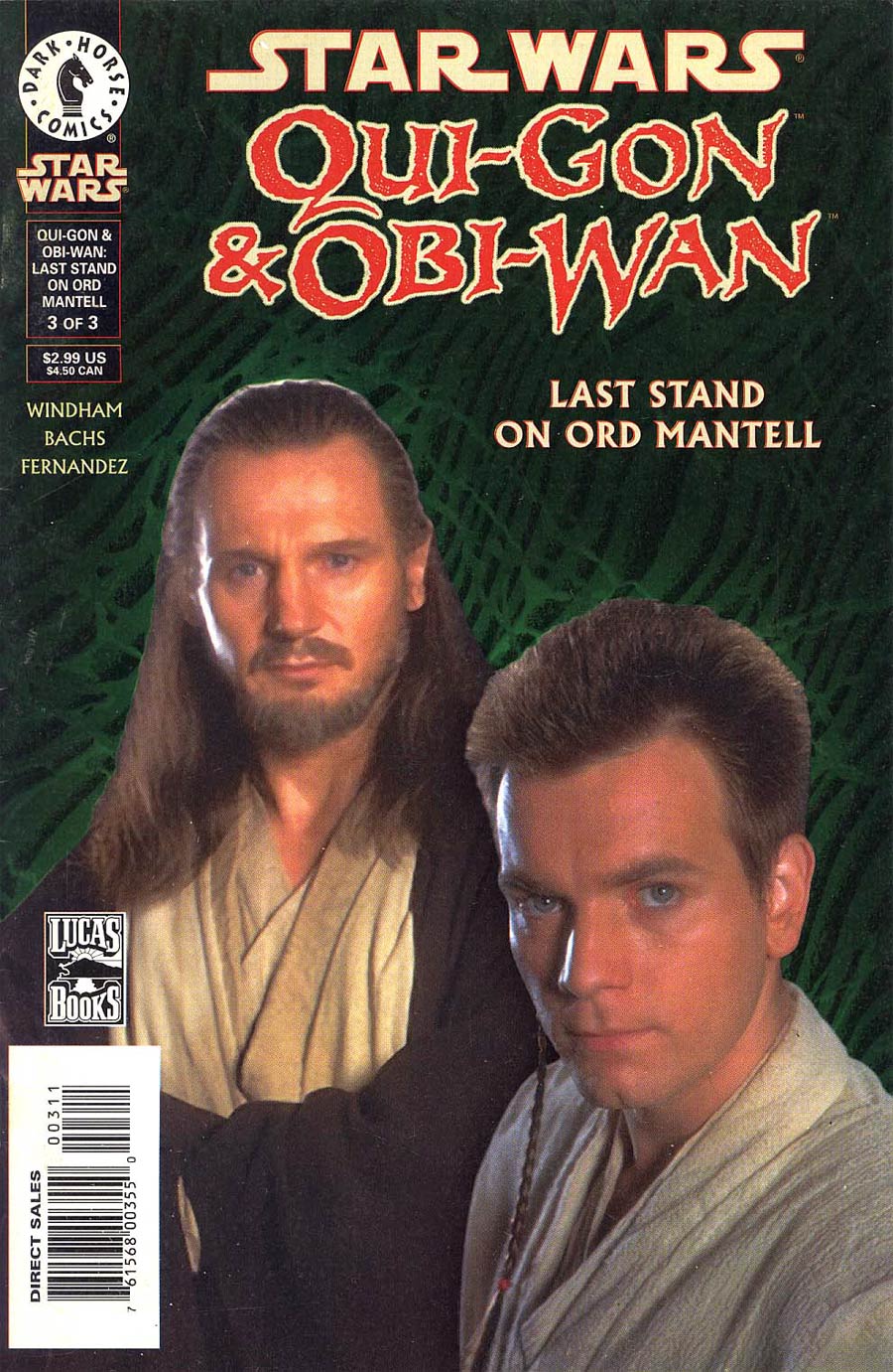 Star Wars Qui Gon & Obi Wan Last Stand On Ord Mantell #3 Cover B Photo Cover