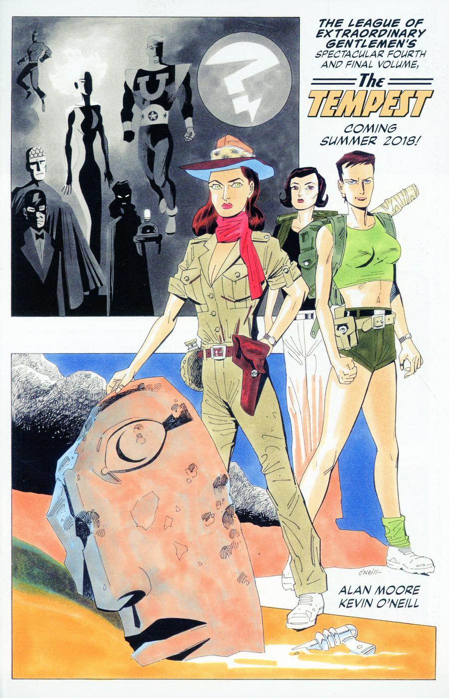 League Of Extraordinary Gentlemen Tempest Ashcan Preview