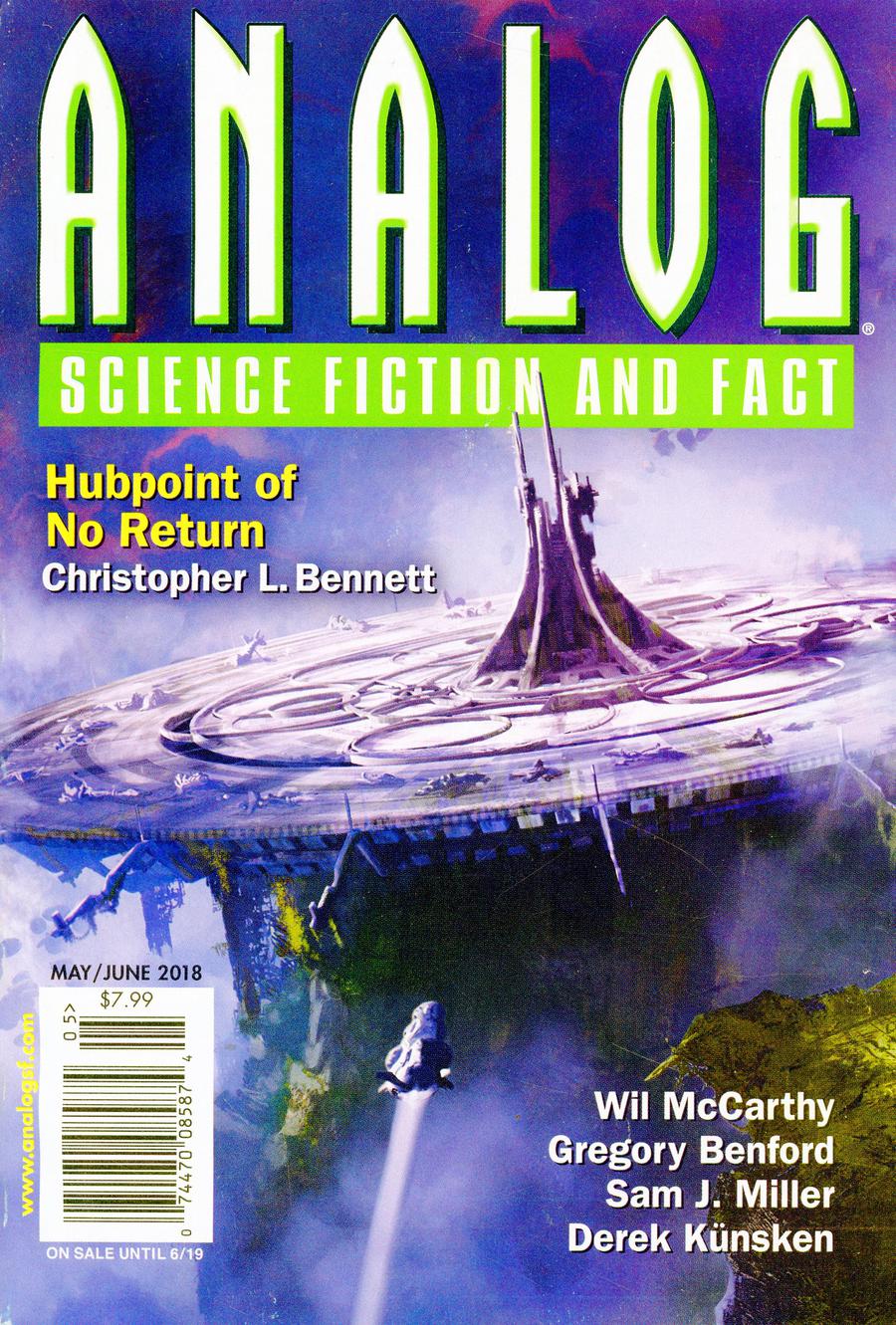 Analog Science Fiction And Fact Vol 138 #5 & 6 May / June 2018