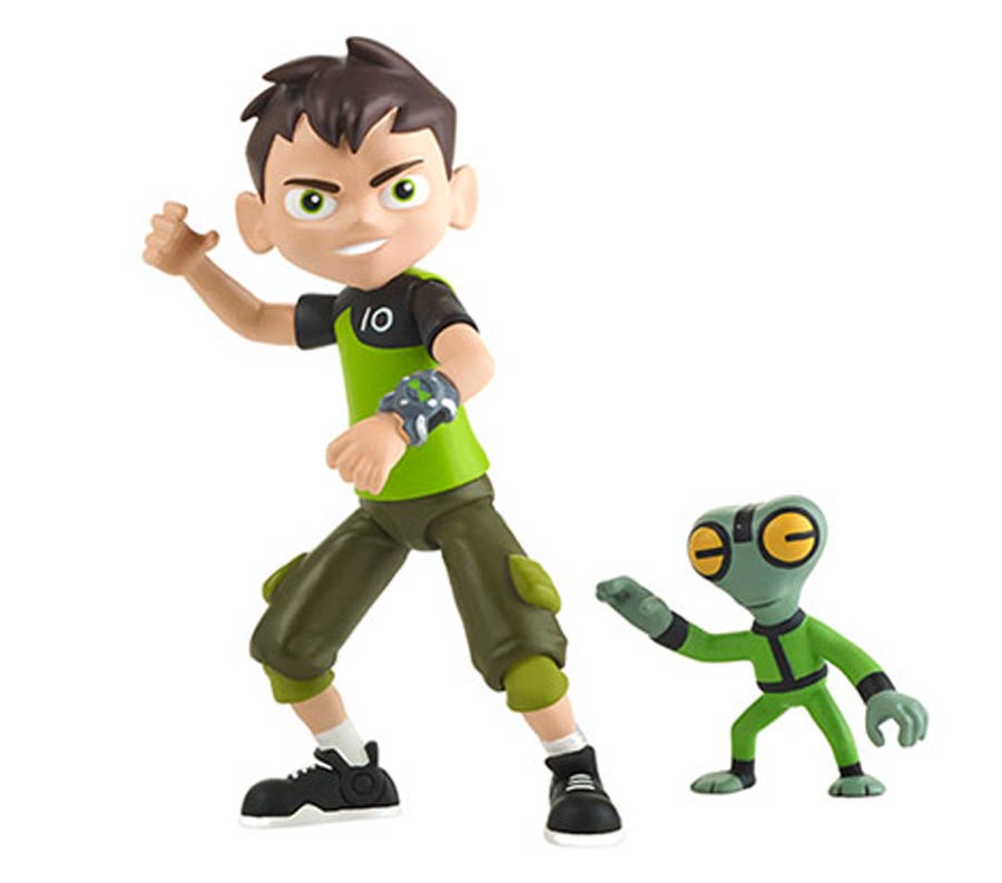 Ben 10 Basic Ben Tennyson & Grey Matter Action Figure