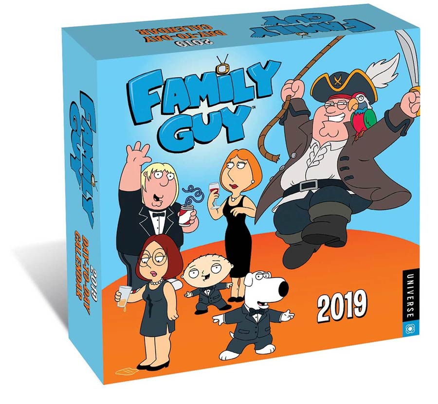 Family Guy 2019 6x5-inch Page-A-Day Calendar