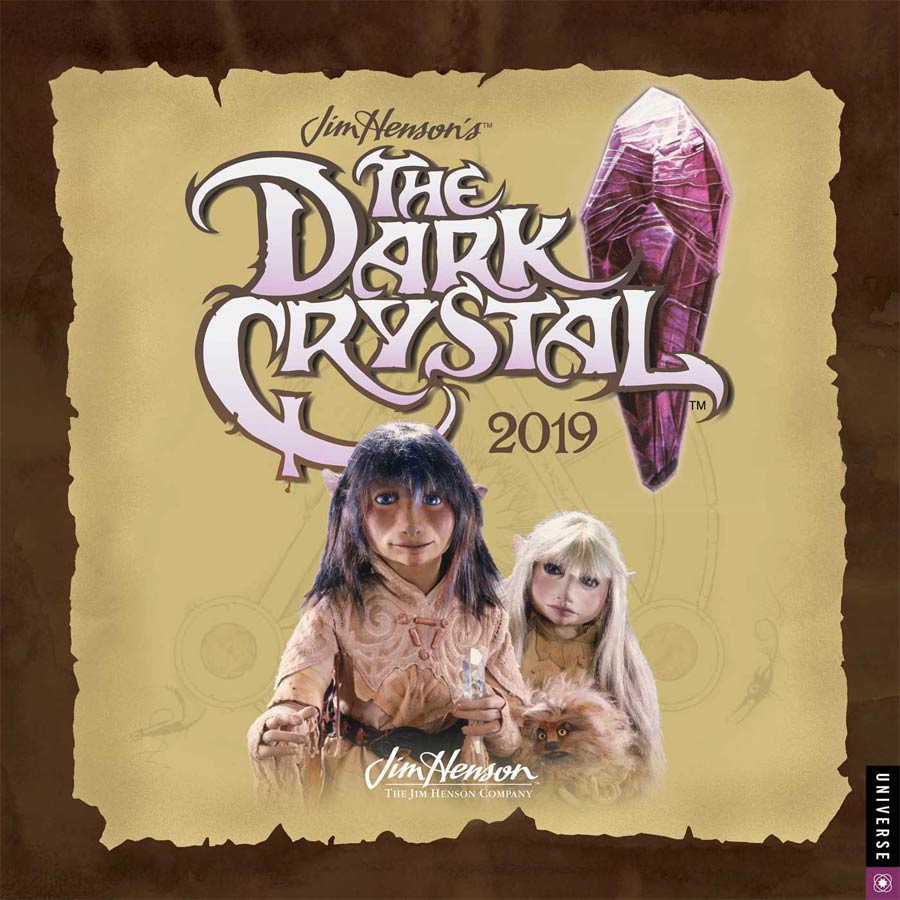 Jim Hensons The Dark Crystal 2019 12x12-inch Wall Calendar