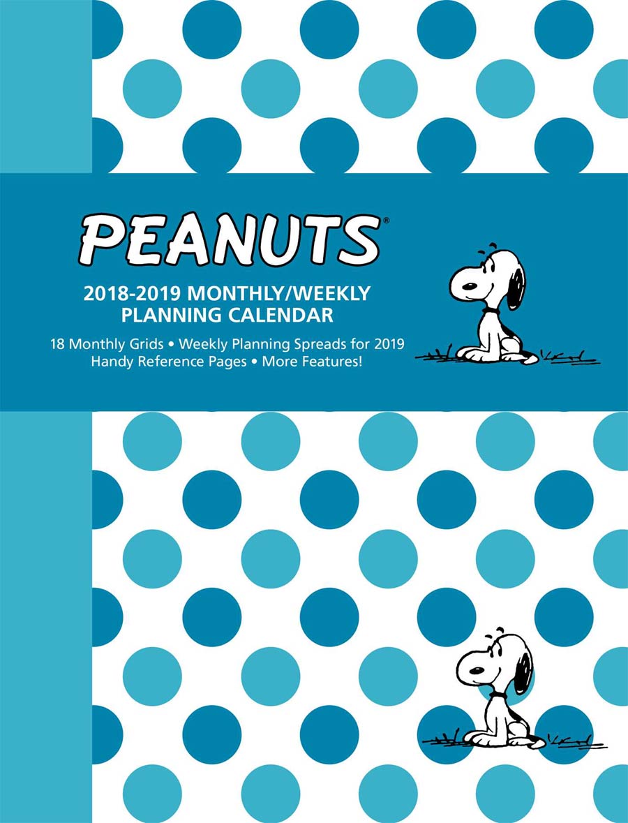 Peanuts 2019 7x9.5-inch Weekly Planner