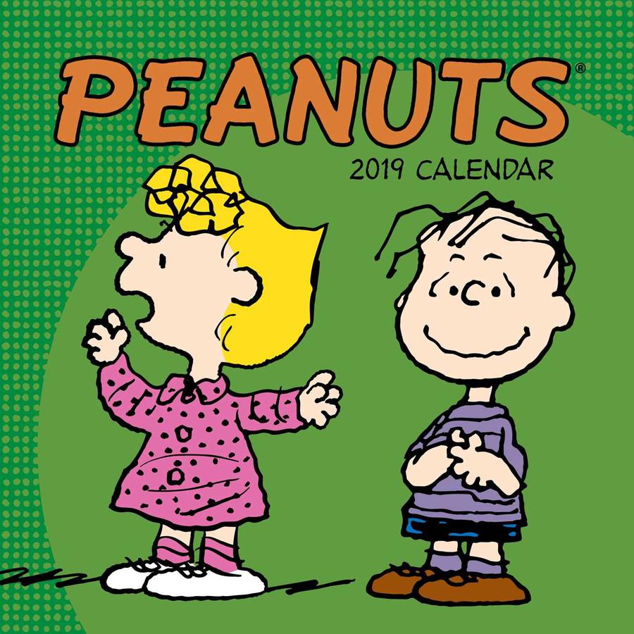 Peanuts 2019 7x7-inch Mini Wall Calendar