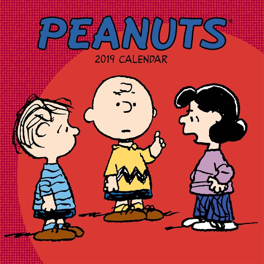 Peanuts 2019 12x12-inch Wall Calendar