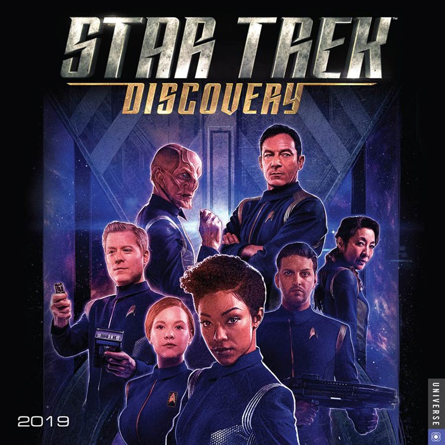 Star Trek Discovery 2019 12x12-inch Wall Calendar