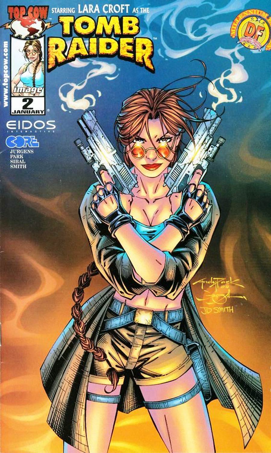 Tomb Raider #2 Cover E DF Variant Cover Without Certificate