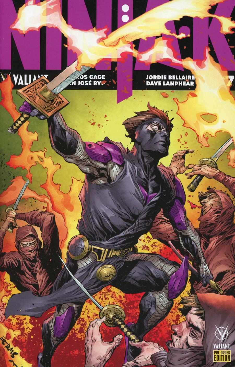 Ninja-K #7 Cover C Variant Raymund Bermudez Cover