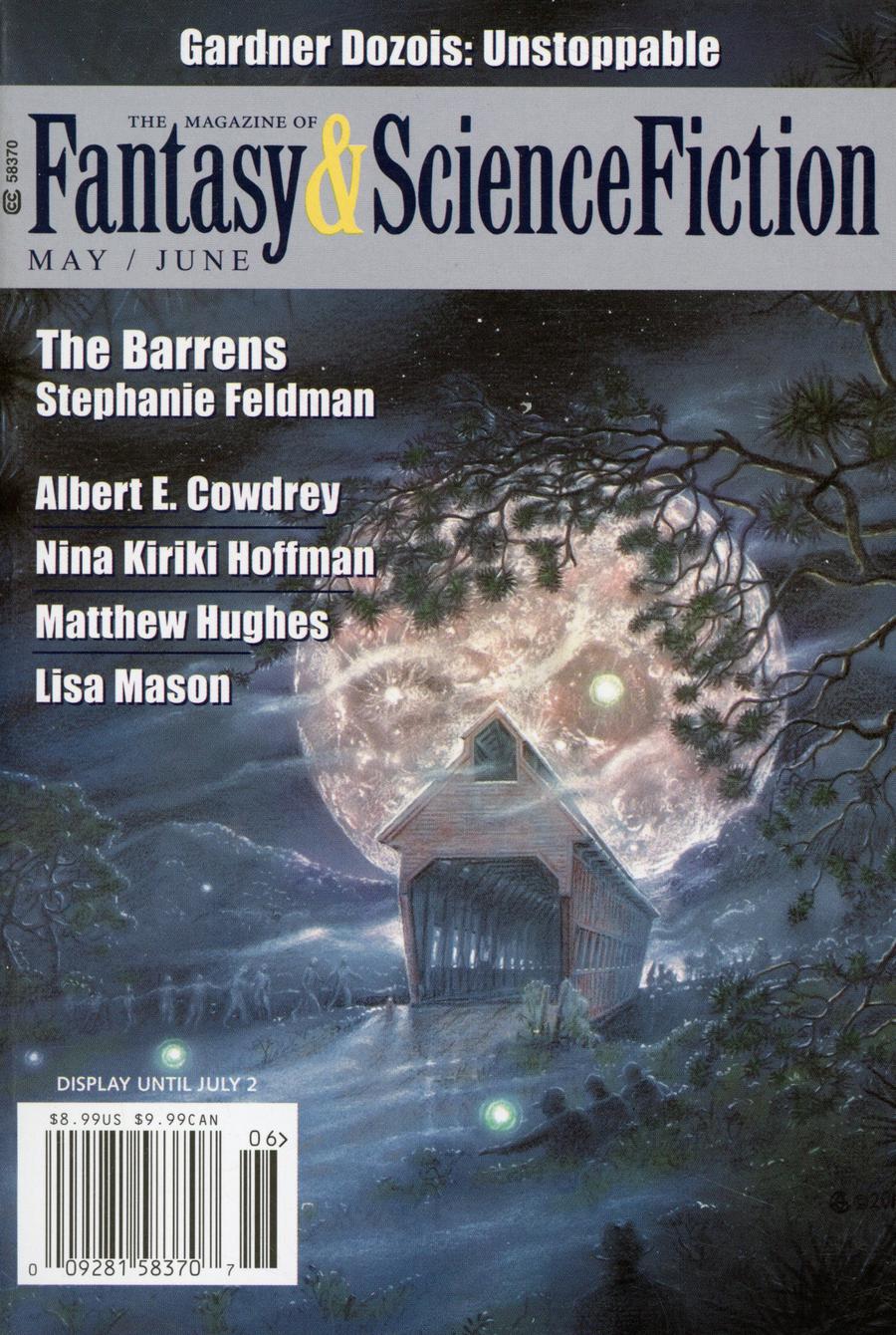 Fantasy & Science Fiction Digest Vol 134 #5 & 6 May / June 2018