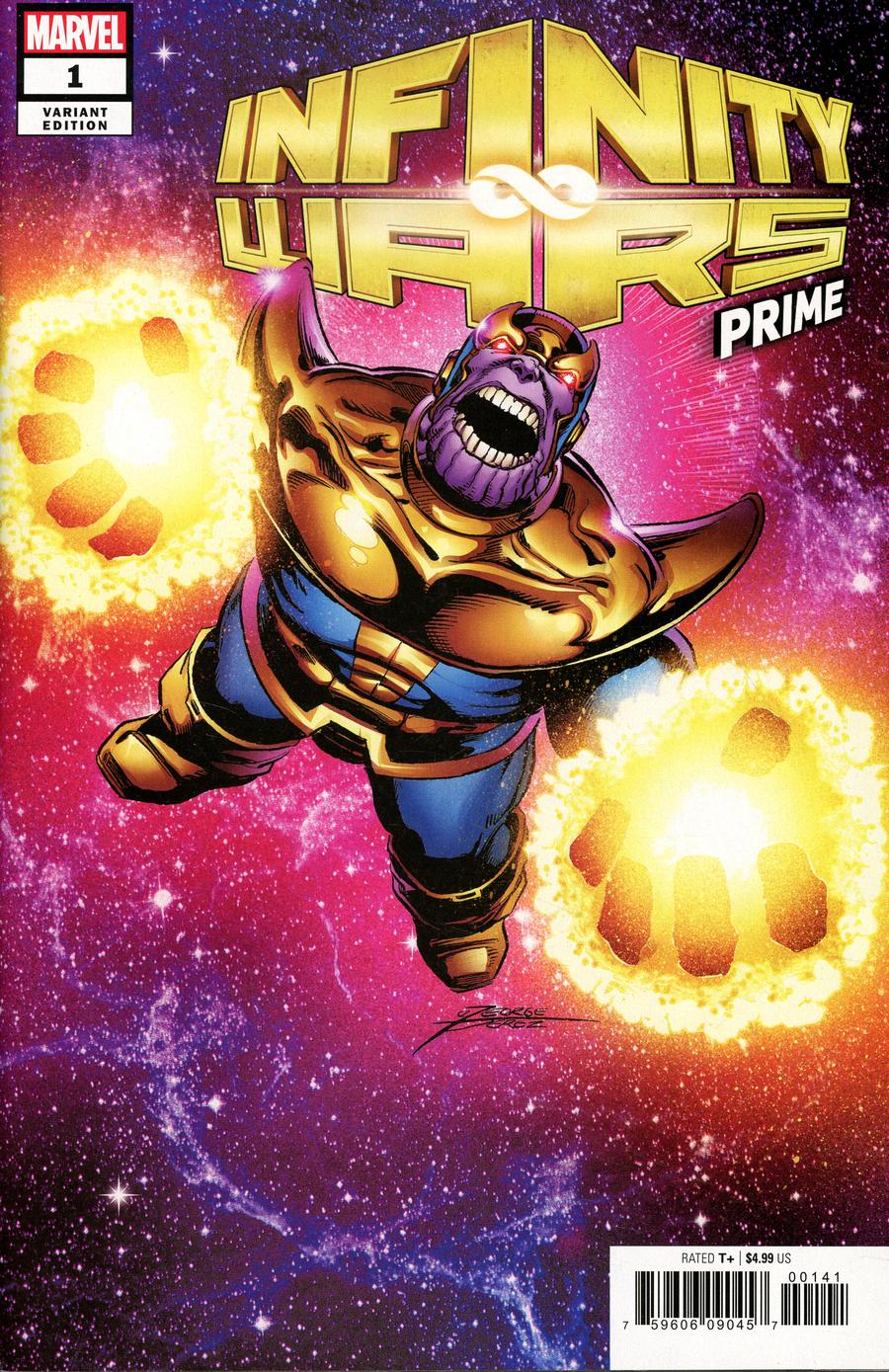 Infinity Wars Prime #1 Cover C Variant George Perez Cover