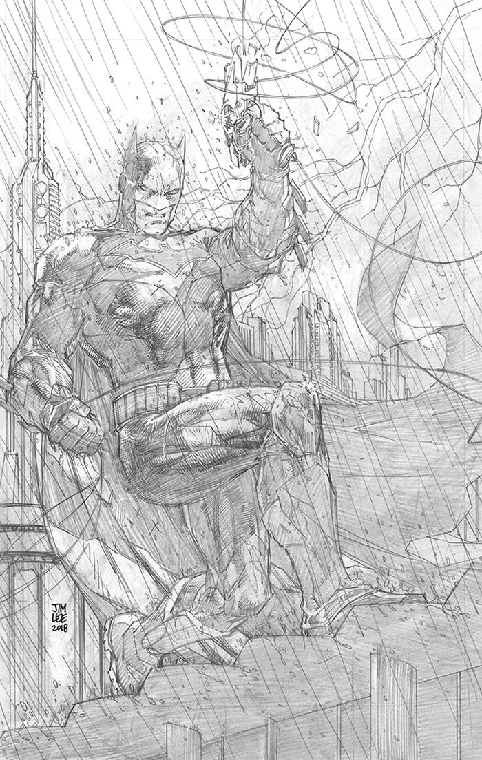 Justice League Vol 4 #1 Cover G Incentive Jim Lee Pencils Only Virgin Cover