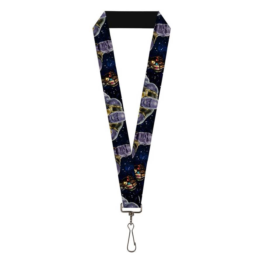Avengers Infinity War Lanyard - Thanos And Gauntlet