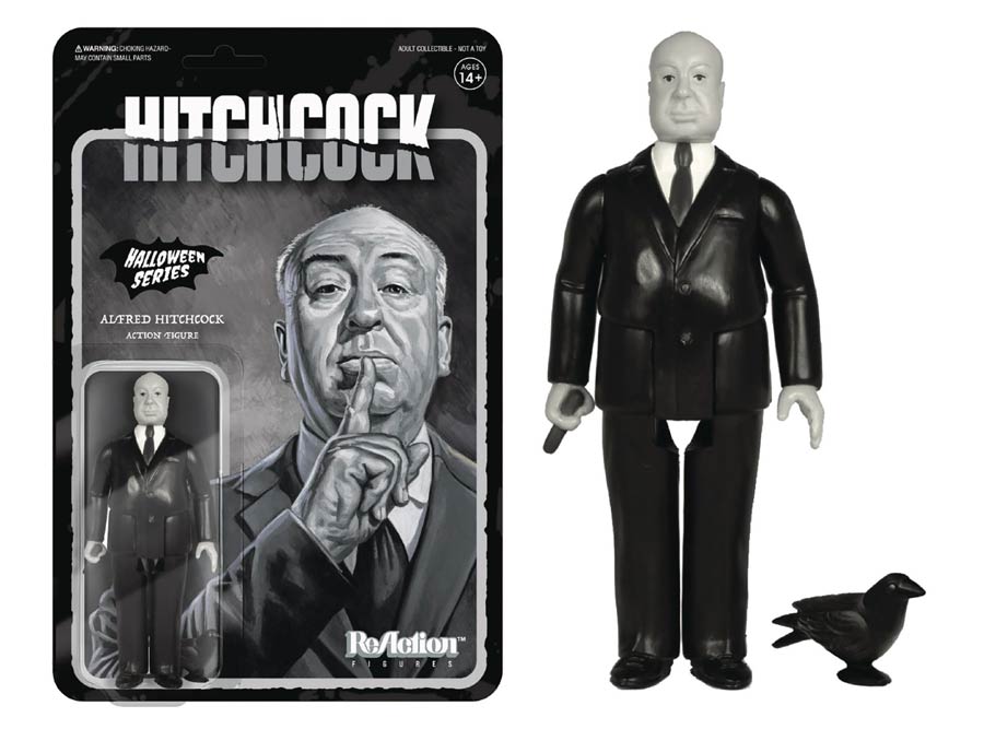 Afred Hitchcock ReAction Figure (Grayscale)