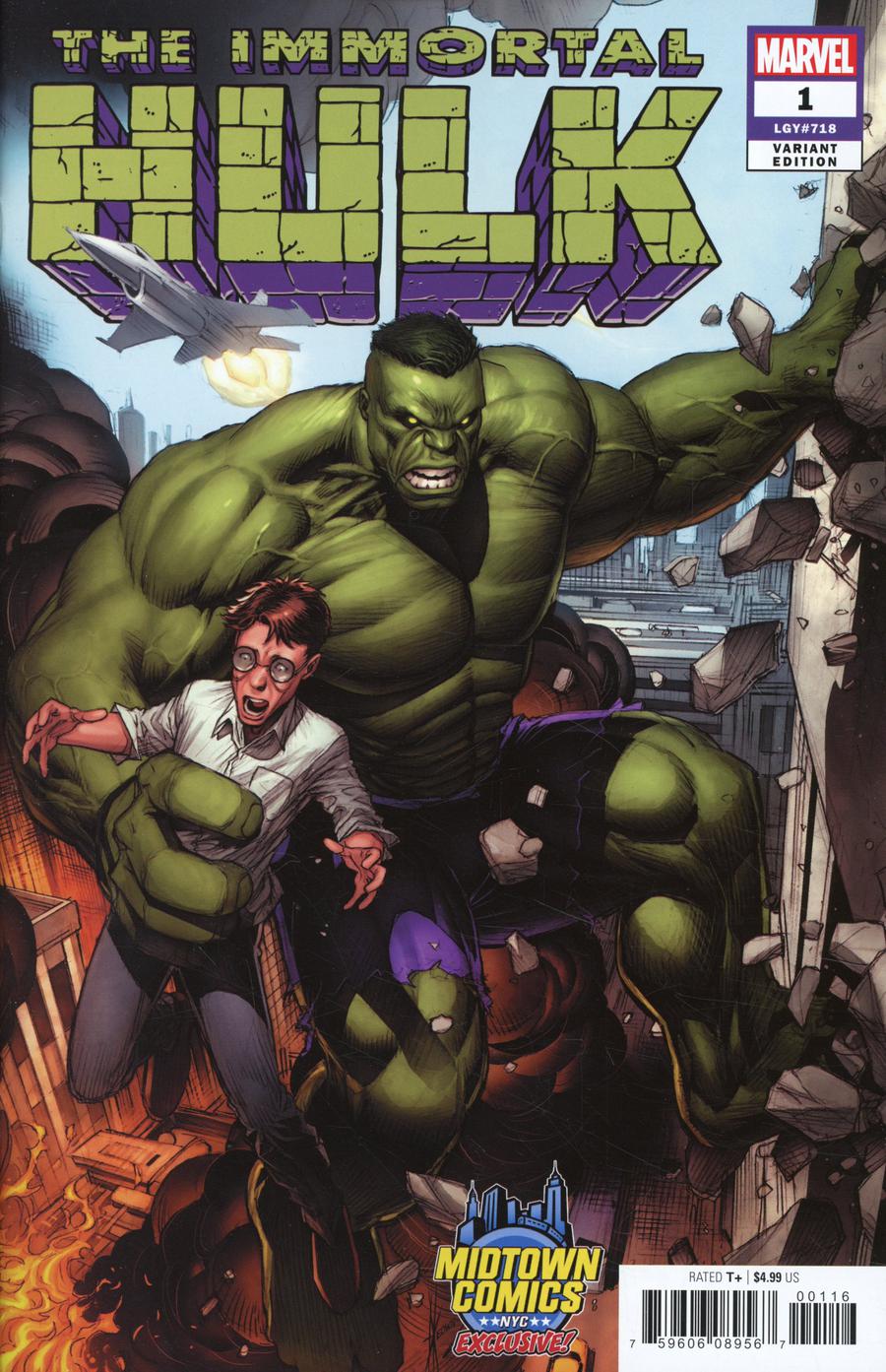 Immortal Hulk #1  Midtown Exclusive Dale Keown Cover