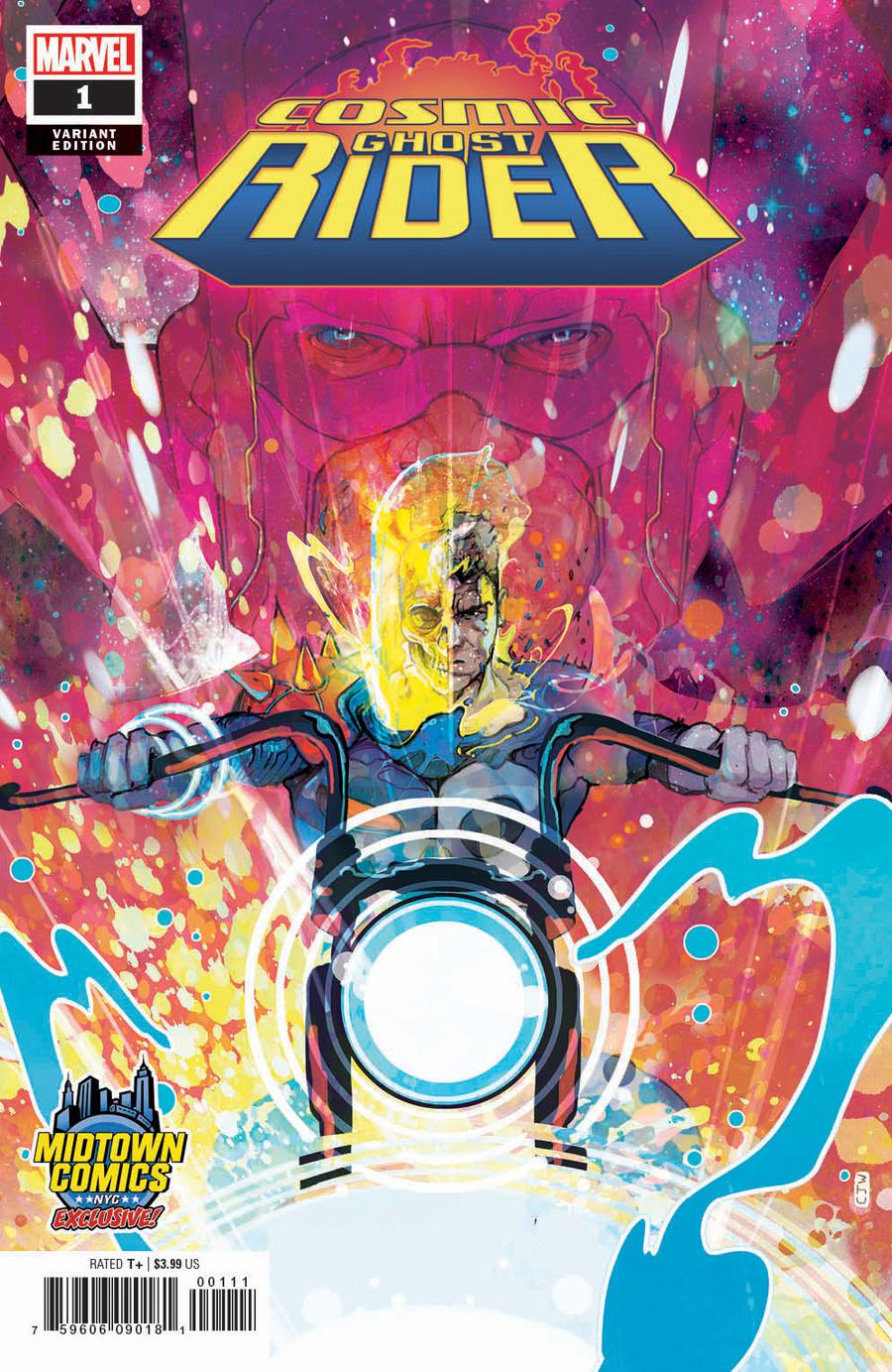 Cosmic Ghost Rider #1  Midtown Exclusive Christian Ward Cover