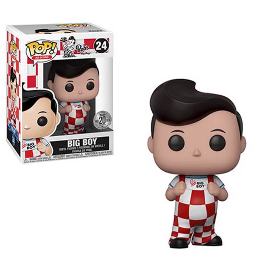POP Ad Icons 24 Bobs Big Boy Bob New Pose Vinyl Figure