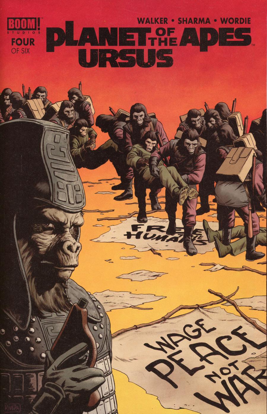 Planet Of The Apes Ursus #4 Cover A Regular Paolo Rivera & Joe Rivera Cover