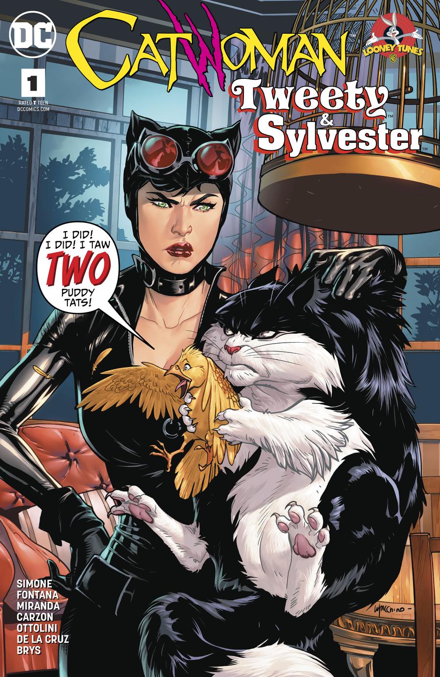 Catwoman Tweety & Sylvester Special #1 Cover A Regular Emanuela Lupacchino Cover