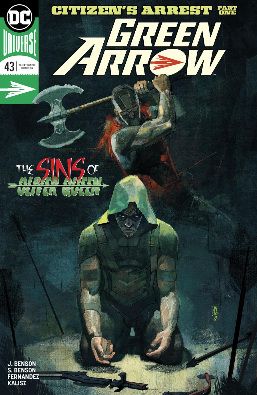 Green Arrow Vol 7 #43 Cover A Regular Alex Maleev Cover