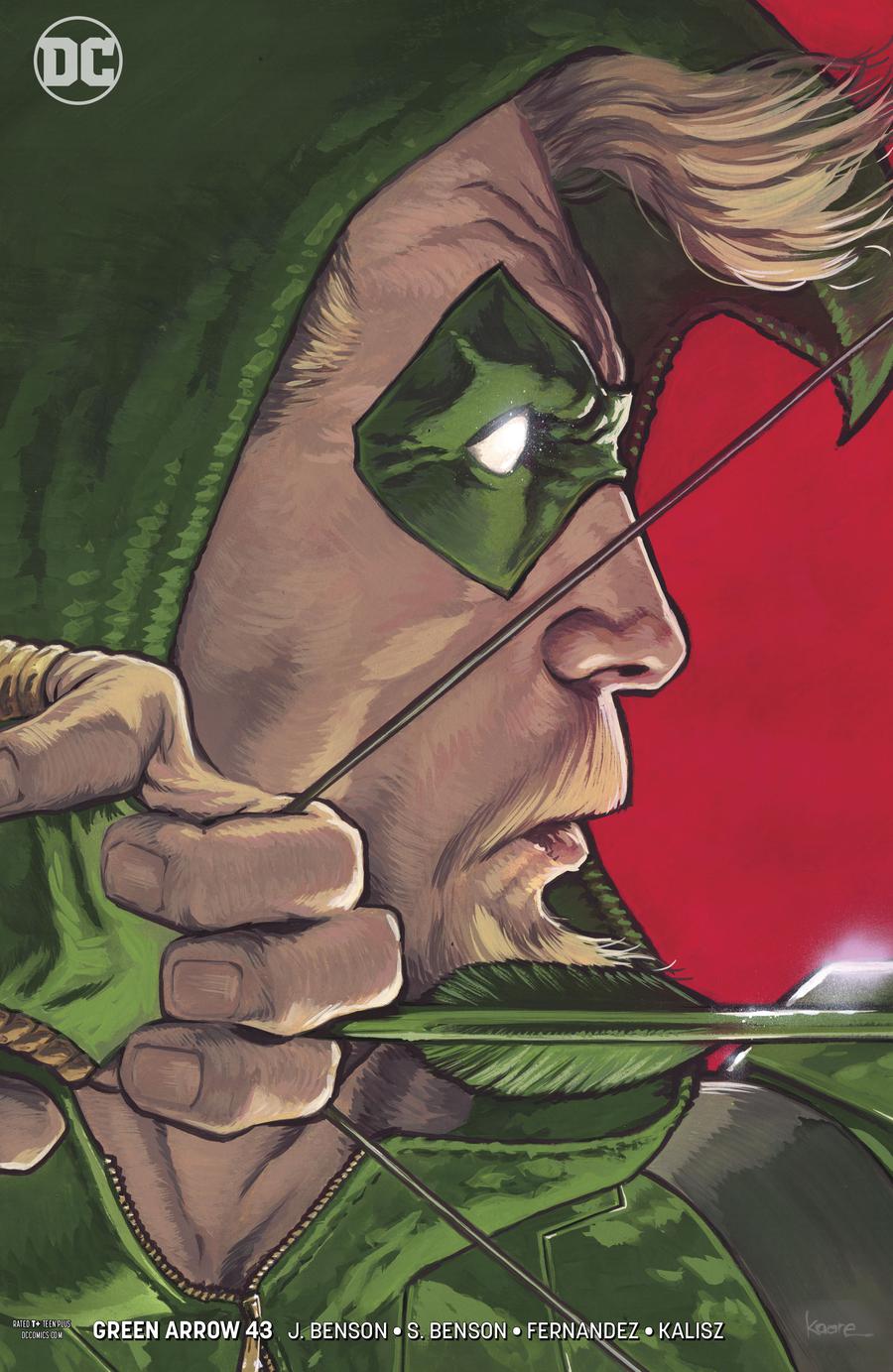 Green Arrow Vol 7 #43 Cover B Variant Kaare Andrews Cover