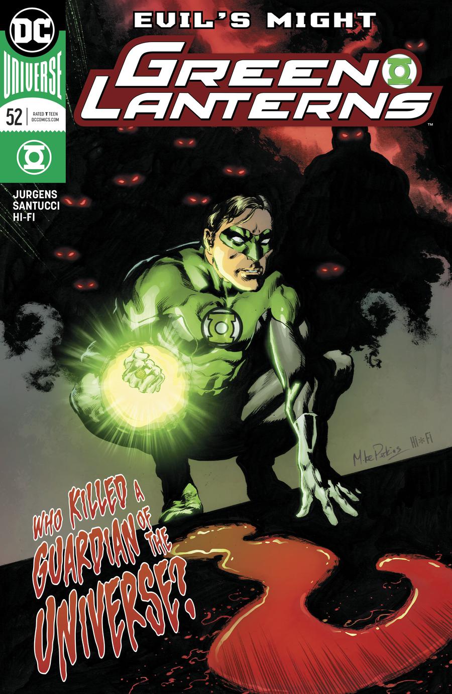 Green Lanterns #52 Cover A Regular Mike Perkins Cover