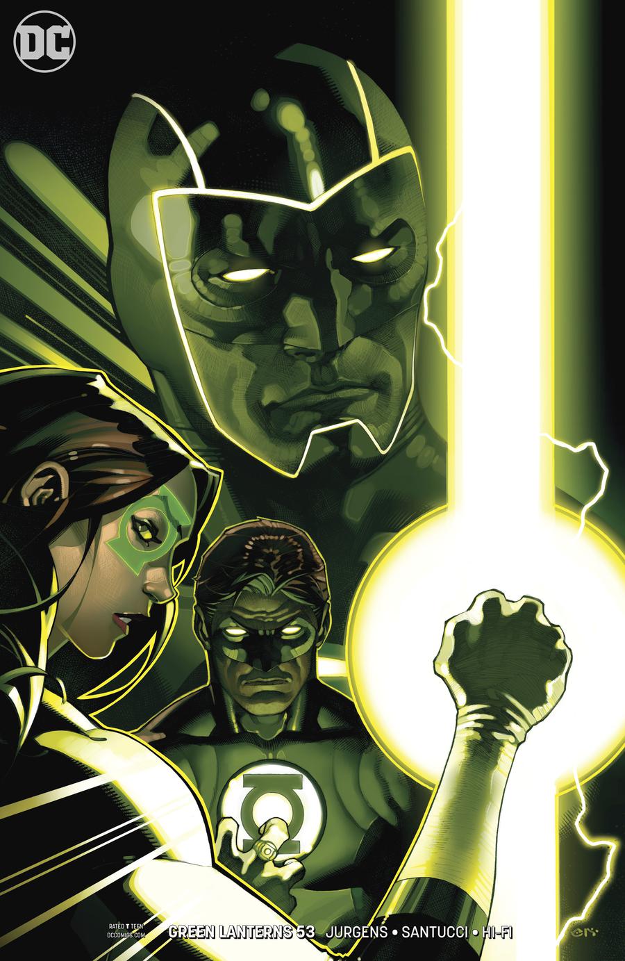 Green Lanterns #53 Cover B Variant Chris Stevens Cover