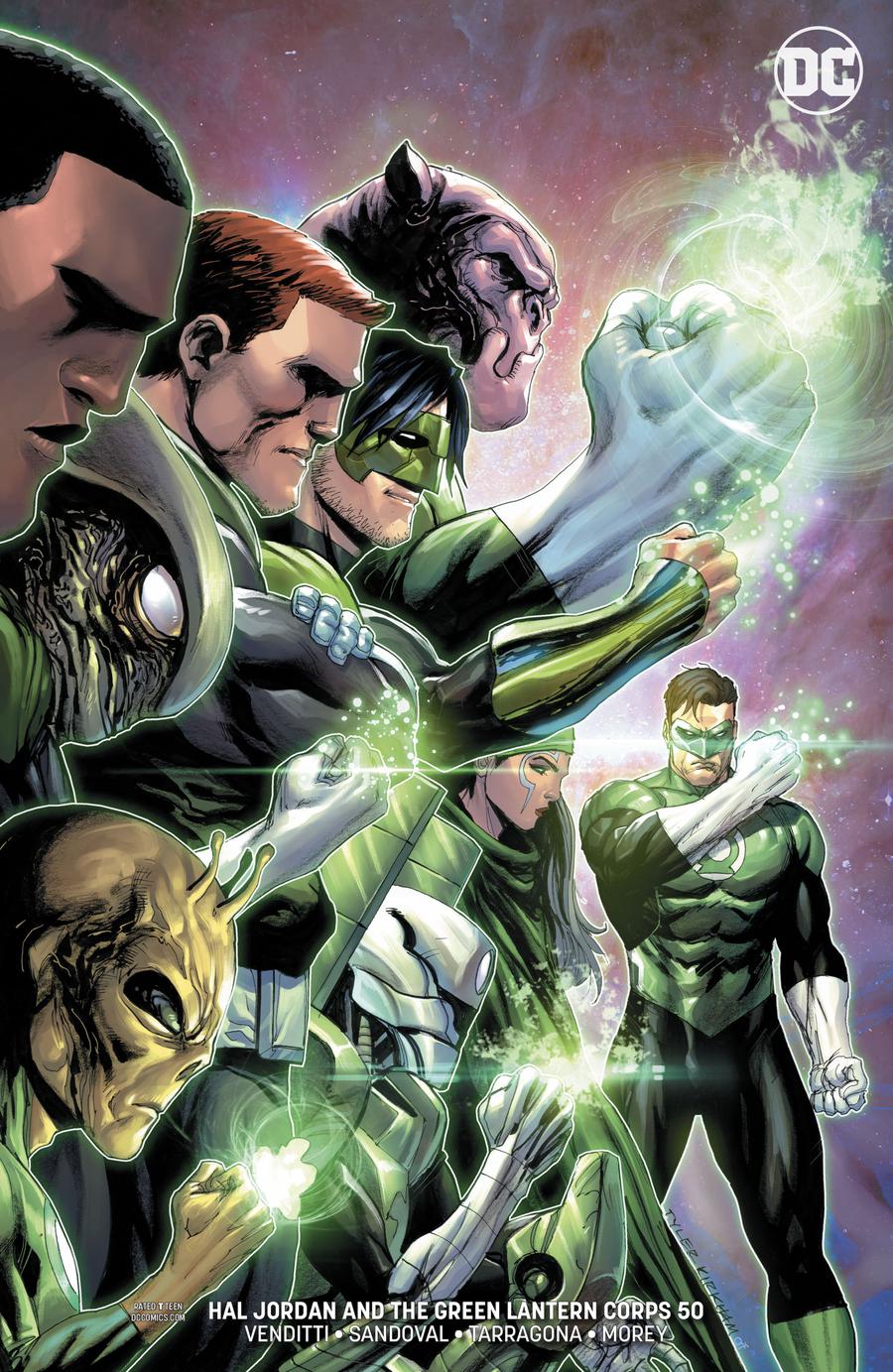Hal Jordan And The Green Lantern Corps #50 Cover B Variant Tyler Kirkham Cover
