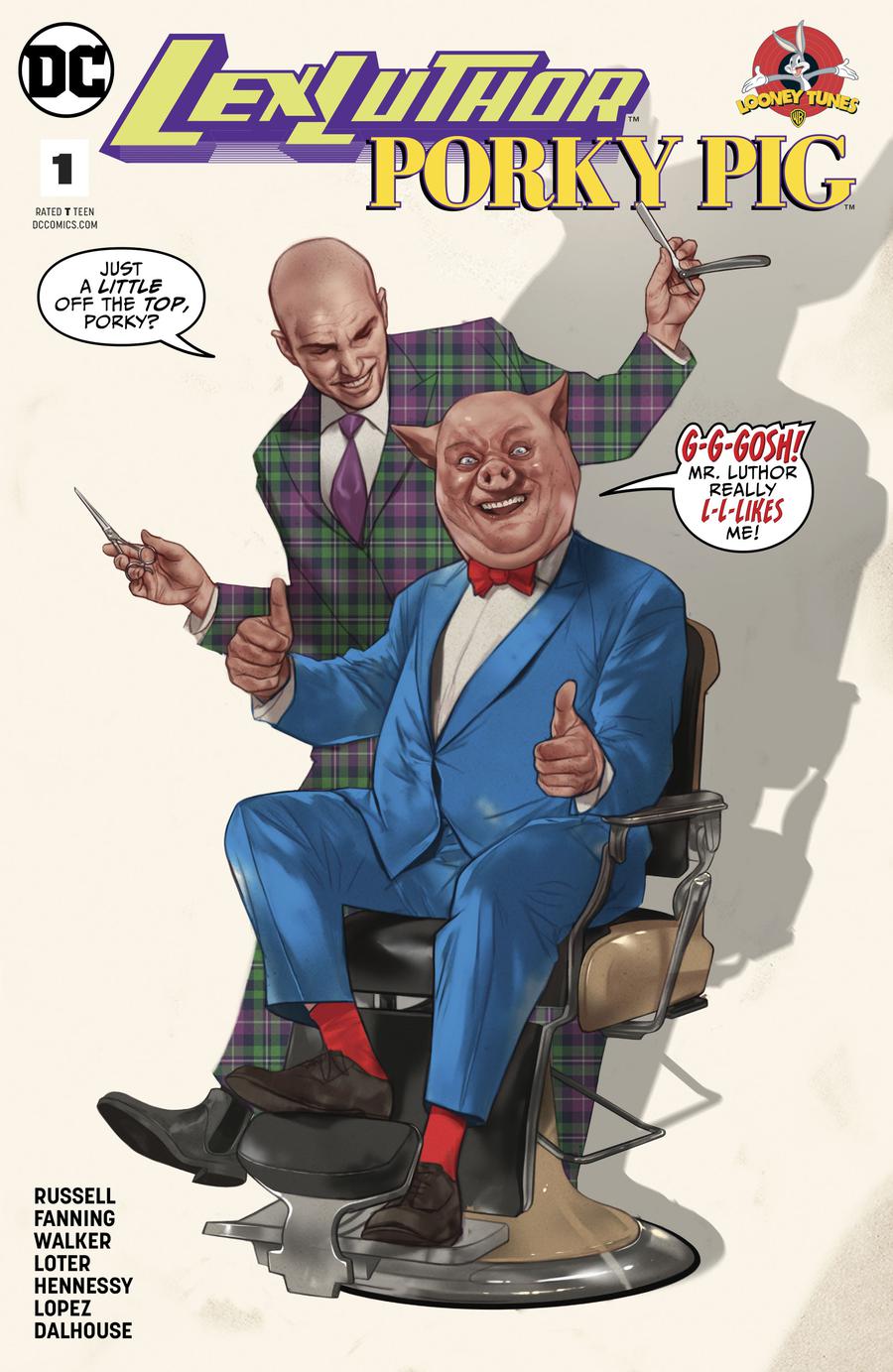 Lex Luthor Porky Pig Special #1 Cover A Regular Ben Oliver Cover