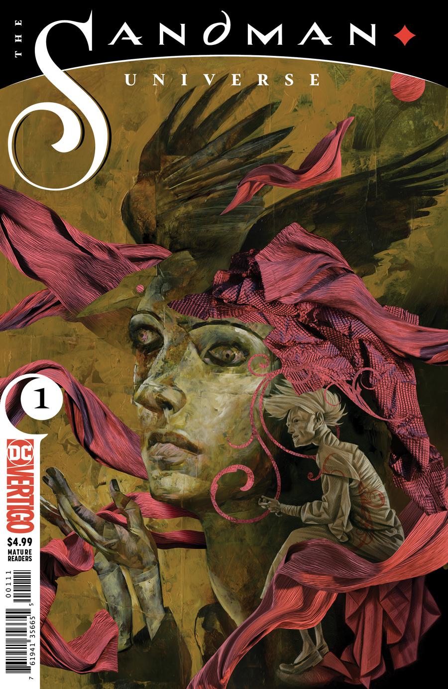 Sandman Universe #1 Cover E Variant Dave McKean Cover