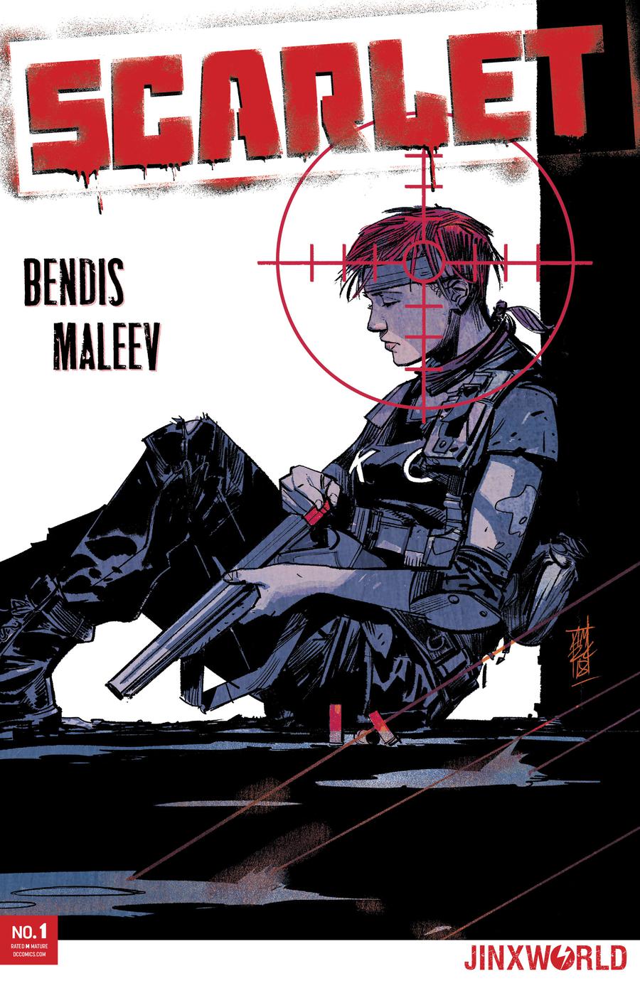 Scarlet Vol 2 #1 Cover A Regular Alex Maleev Cover